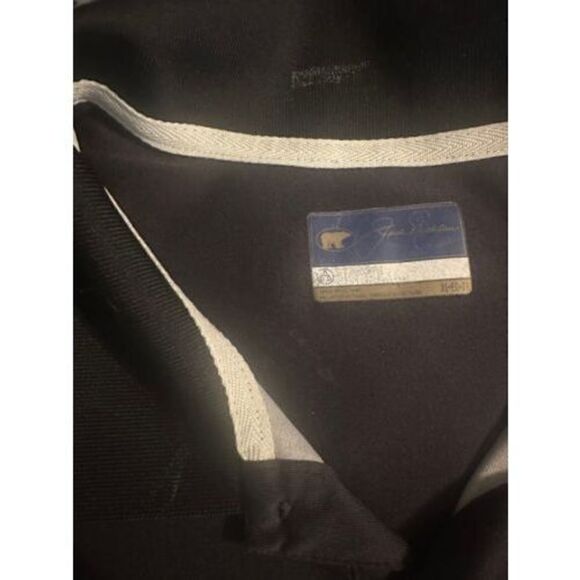 Jack Nicklaus Black With Blue Stripe Legacy Golf POLO SHIRT XL - Picture 3 of 5